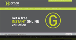 Desktop Screenshot of green-property.com