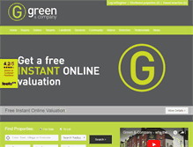 Tablet Screenshot of green-property.com